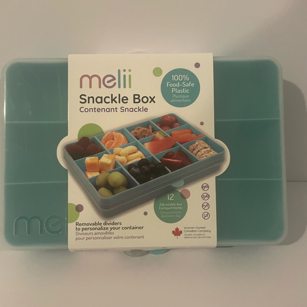 Melii Snackle Box in Teal